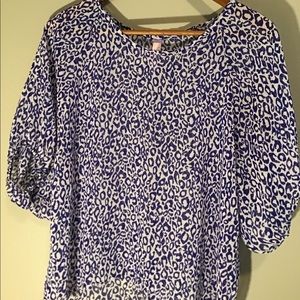 Leopard blouse